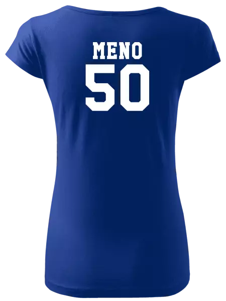 Dámske tričko Vek a meno