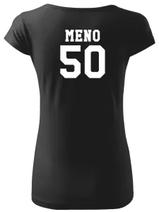 Dámske tričko Vek a meno