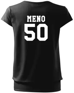 Dámske tričko Vek a meno