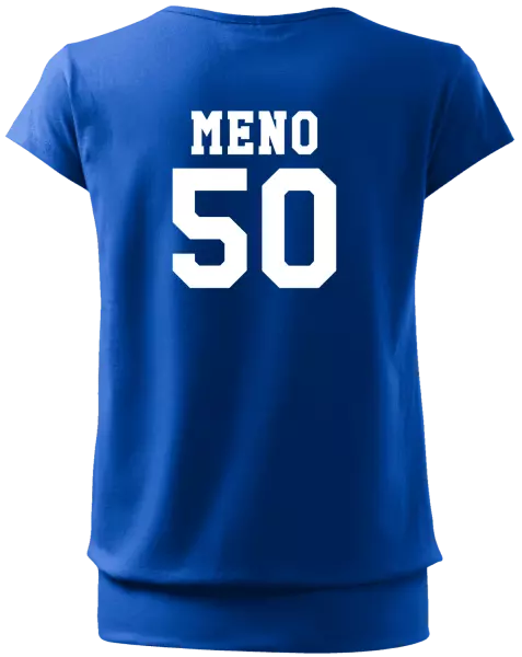 Dámske tričko Vek a meno