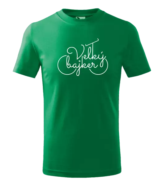 Detské tričko Velkýj bajker