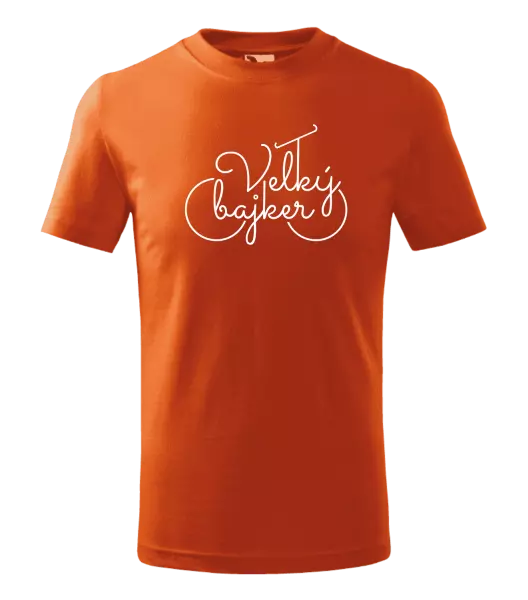 Detské tričko Velkýj bajker