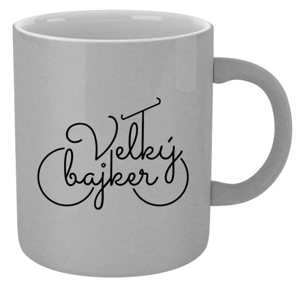 Hrnček metalický Velkýj bajker