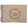 Drevený album s krúžkovou väzbou Veniec 2