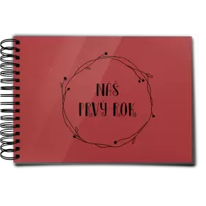 Plexi album s krúžkovou väzbou Veniec 5