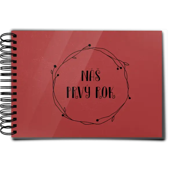 Plexi album s krúžkovou väzbou Veniec 5