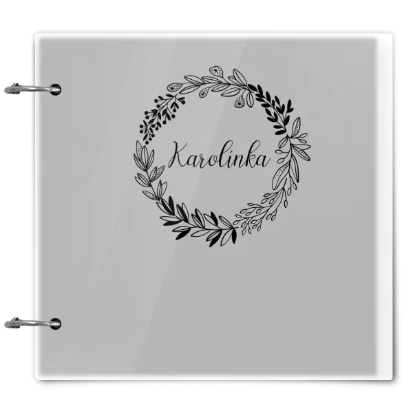 Plexi album sa sponami Venček s menom