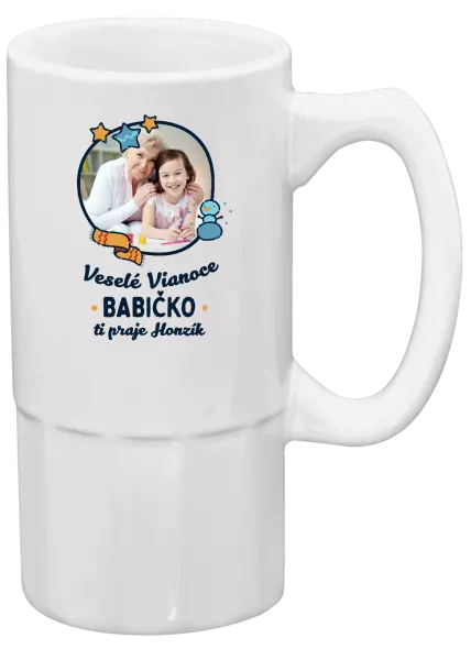 Polliter Veselé Vianoce babička s venovaním