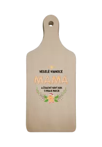 Doštička Veselé Vianoce mami, perníček