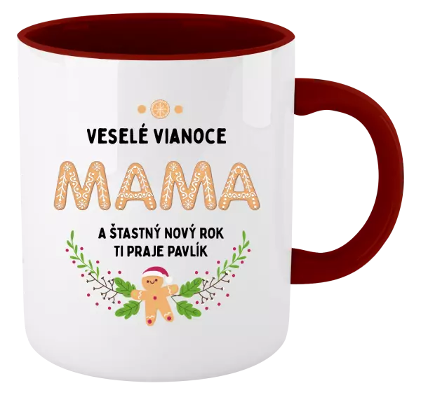  Veselé Vianoce mami, perníček