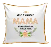 Vianočný vankúš Veselé Vianoce mami, perníček