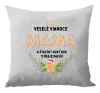 Vianočný vankúš Veselé Vianoce mami, perníček