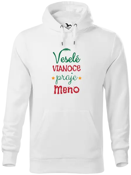 Pánska mikina Veselé Vianoce praje