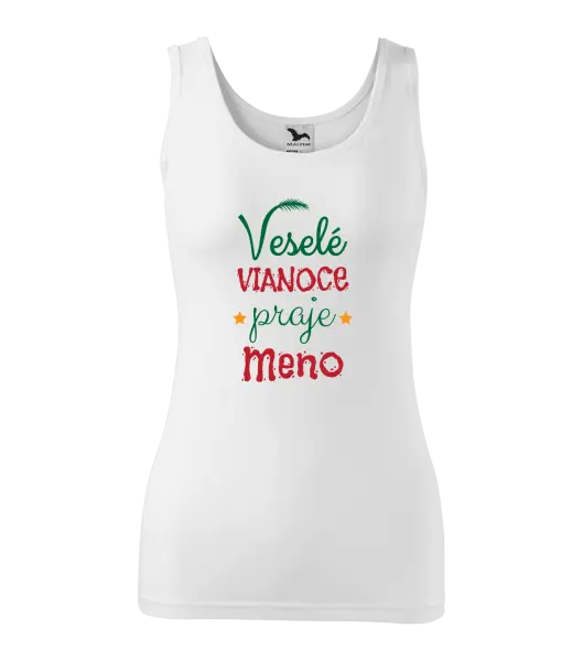 Vianočné tielko Veselé Vianoce praje