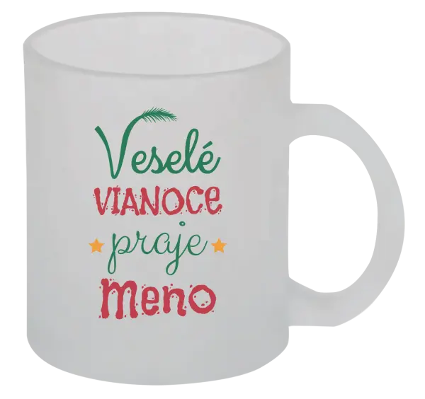 Vianočný hrnček Veselé Vianoce praje