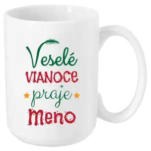 Vianočný hrnček Veselé Vianoce praje