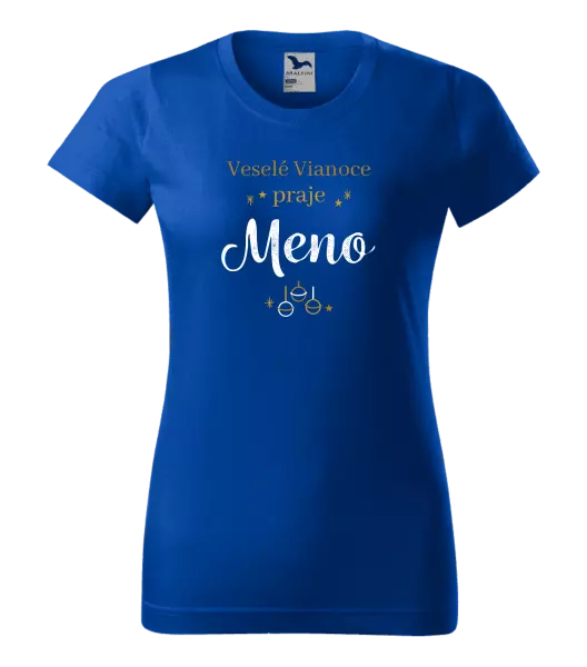  Veselé Vianoce praje - zlaté ozdoby