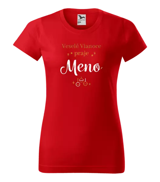  Veselé Vianoce praje - zlaté ozdoby