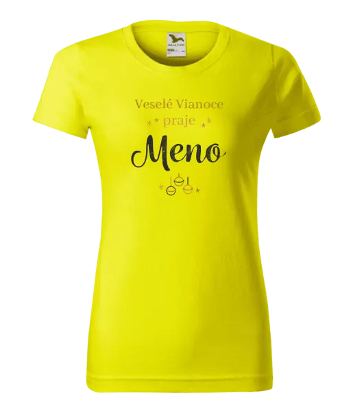  Veselé Vianoce praje - zlaté ozdoby