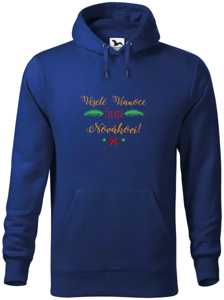 Pánska mikina Veselé Vianoce želajú... (priezvisko)