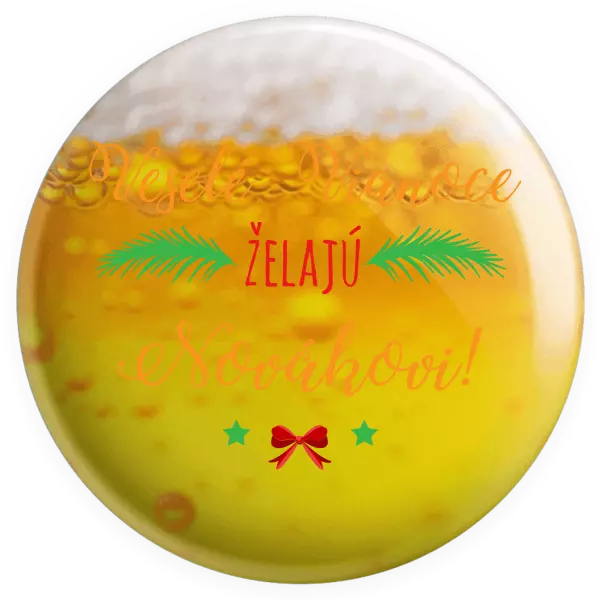 Placka Veselé Vianoce želajú... (priezvisko)