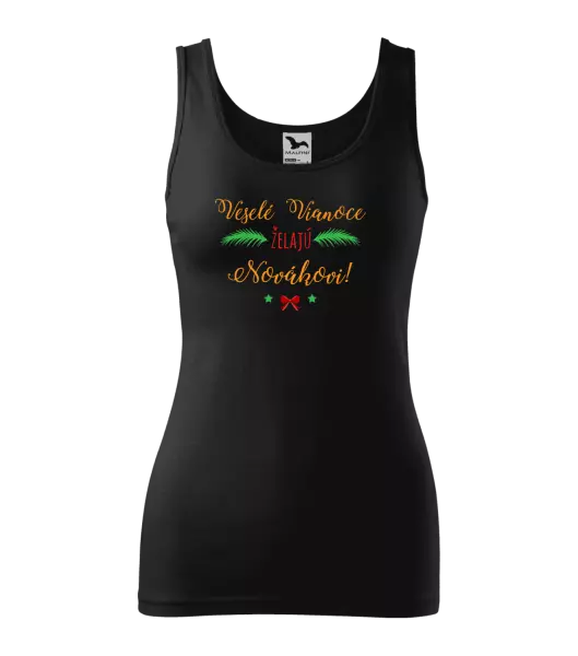 Vianočné tielko Veselé Vianoce želajú... (priezvisko)