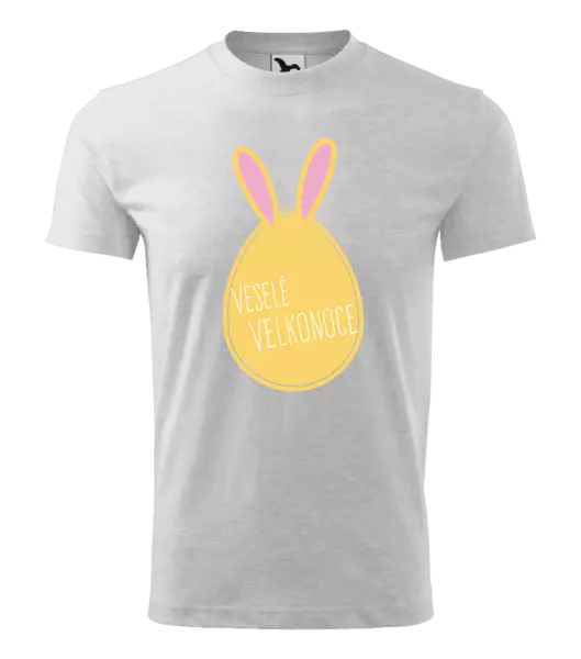Detské veľkonočné tričko Veselú Velkú noc- zajíček
