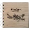 Drevený album s krúžkovou väzbou Vetvičky