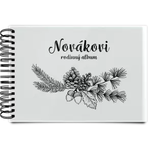 Plexi album s krúžkovou väzbou Vetvičky