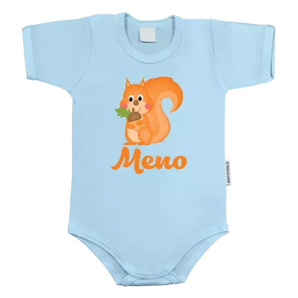 Detské body Veverička s menom