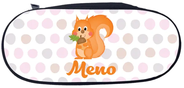 Peračník Veverička s menom