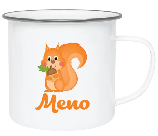 Plecháčik Veverička s menom