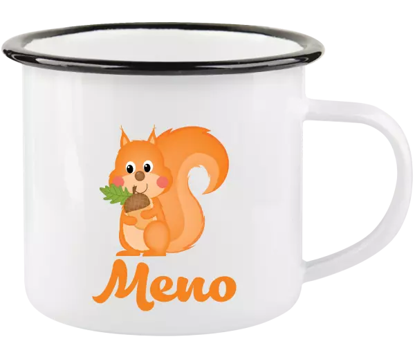 Plecháčik Veverička s menom