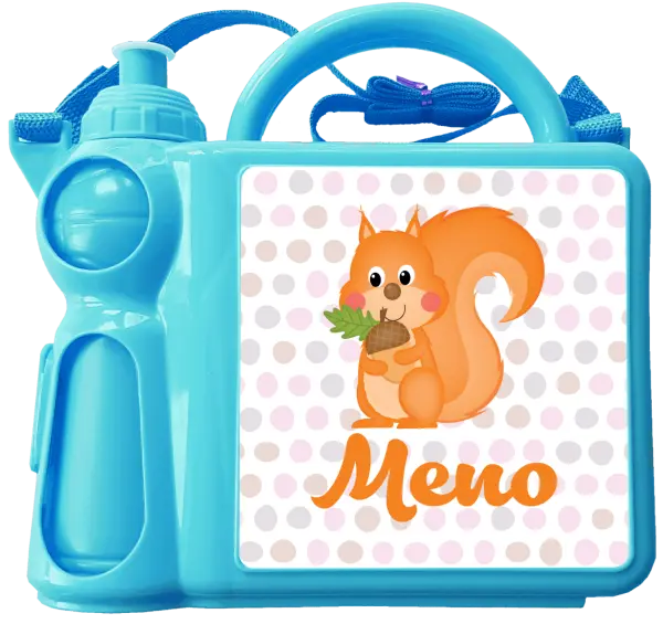 Set na desiatu Veverička s menom