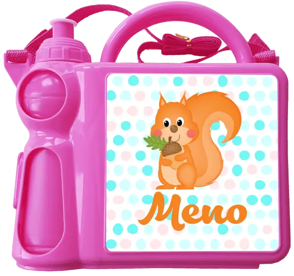 Set na desiatu Veverička s menom