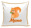 Vankúš Veverička s menom