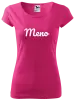 Dámske tričko Vlastné meno