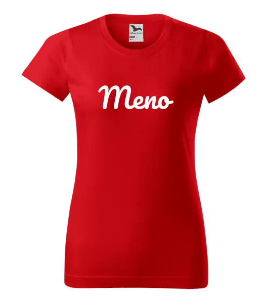Dámske tričko Vlastné meno