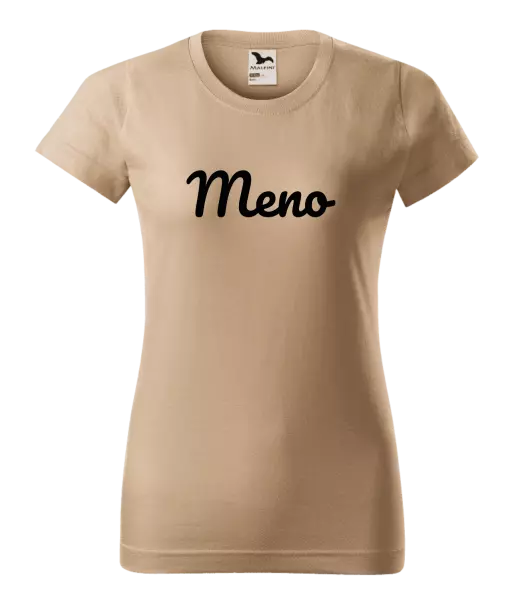 Dámske tričko Vlastné meno