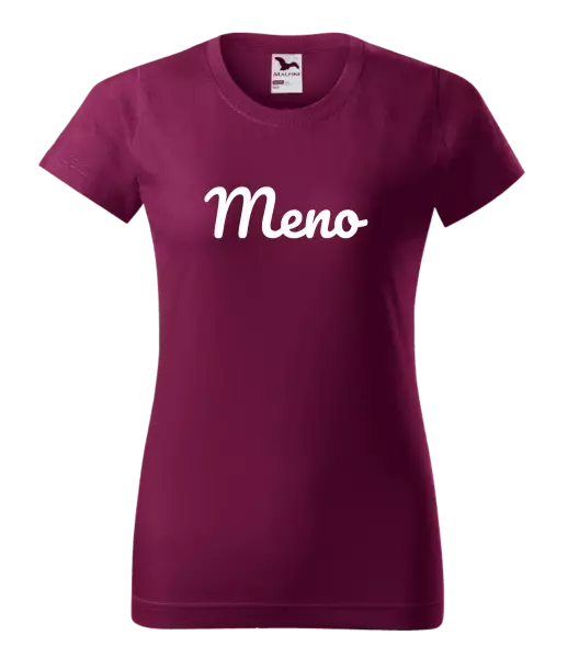 Dámske tričko Vlastné meno