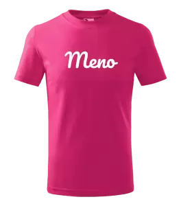 Detské tričko Vlastné meno