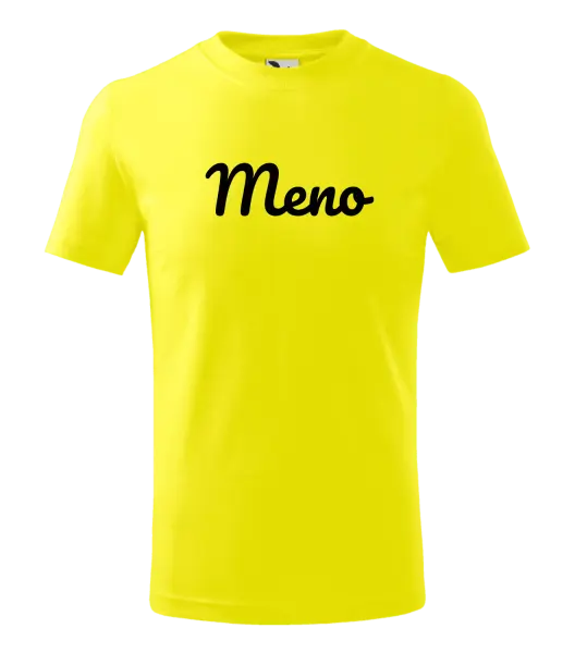 Detské tričko Vlastné meno