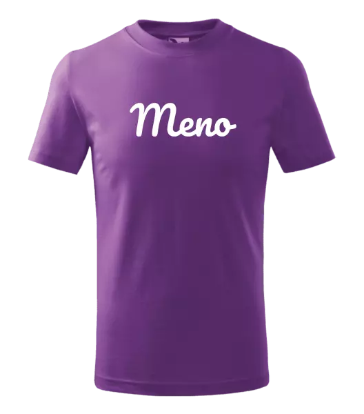 Detské tričko Vlastné meno