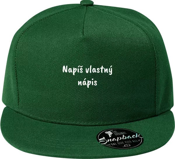 Snapback šiltovka Vlastný nápis
