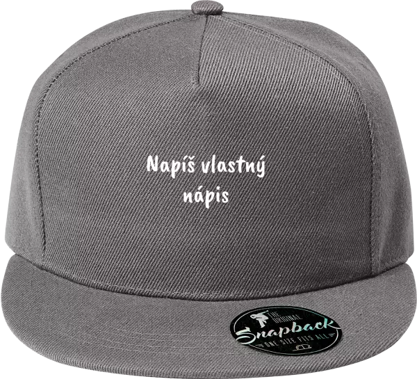 Snapback šiltovka Vlastný nápis