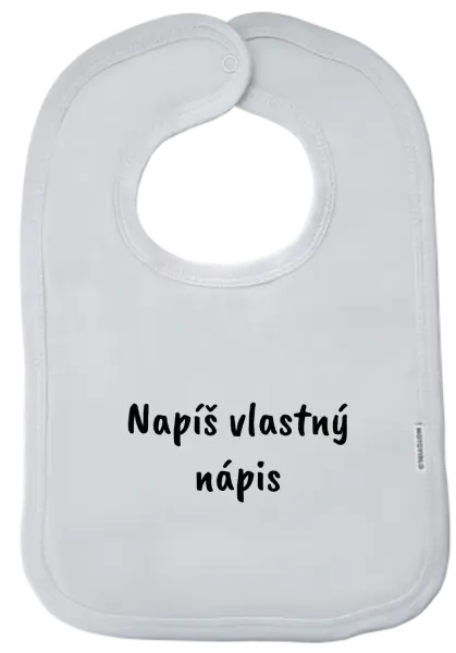 Detský podbradník Vlastný nápis