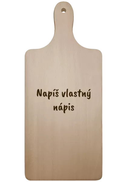 Doštička Vlastný nápis