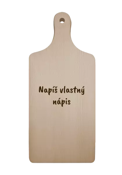 Doštička Vlastný nápis