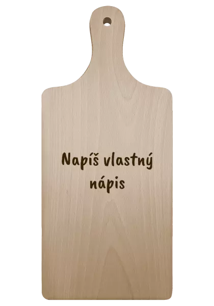Doštička Vlastný nápis