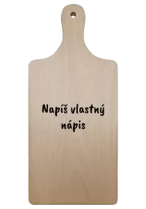 Doštička Vlastný nápis